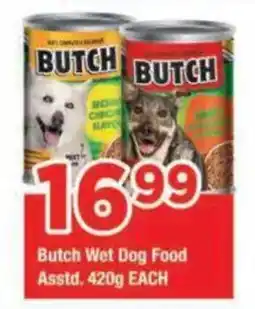 OK Grocer Butch Wet Dog Food offer