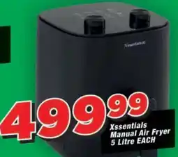 OK Grocer Xssentials Manual Air Fryer offer
