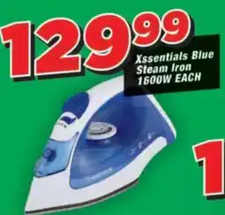 OK Grocer Xssentials Blue Steam Iron offer