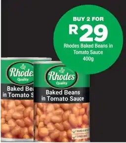 OK urban Rhodes Baked Beans in Tomato Sauce offer
