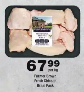 Farmer Brown Fresh Chicken Braai Pack