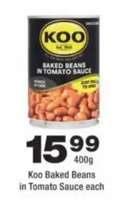 OK urban Koo Baked Beans in Tomato Sauce offer