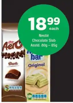 OK urban Nestlé Chocolate Slab offer