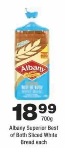 OK urban Albany Superior Best of Both Sliced White Bread offer