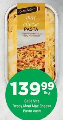OK urban Bella Vita Ready Meal Mac Cheese Pasta offer