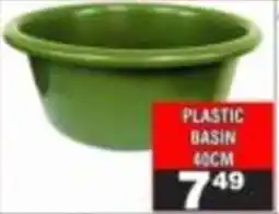 Advance Cash n Carry PLASTIC BASIN offer