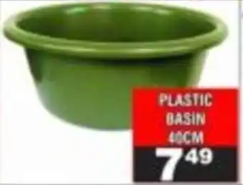 PLASTIC BASIN