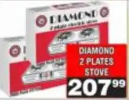 Advance Cash n Carry Diamond 2 Plates Stove offer