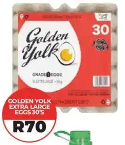1UP Golden Yolk Extra Large Eggs offer