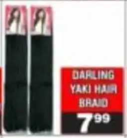 Advance Cash n Carry Darling Yaki Hair Braid offer