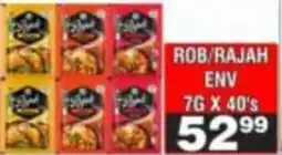 Advance Cash n Carry ROB/RAJAH ENV offer