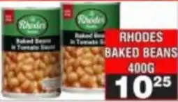 Advance Cash n Carry Rhodes Baked Beans offer