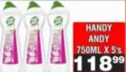Advance Cash n Carry HANDY ANDY offer
