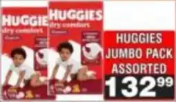 Advance Cash n Carry HUGGIES JUMBO PACK ASSORTED offer