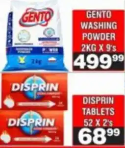 Advance Cash n Carry Gento Washing Powder offer