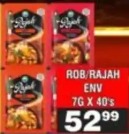 Advance Cash n Carry Rob/Rajah Env offer