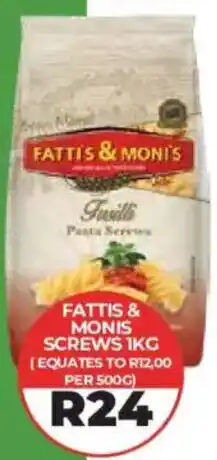 1UP Fattis & Monis Screws offer