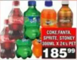 Advance Cash n Carry Coke, Fanta, Sprite, Stoney offer