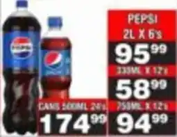 Advance Cash n Carry Pepsi offer
