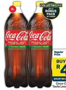 Pick n Pay Coca cola - coca-cola original taste less sugar offer