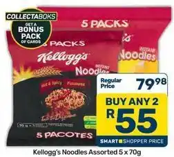 Pick n Pay Kellogg's - instant noodles offer