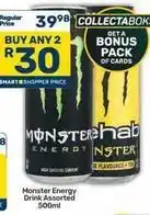 Pick n Pay Monster - energy drink offer