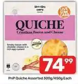 Pick n Pay Chef - quiche crustless bacon and cheese offer