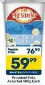 Pick n Pay President - feta offer