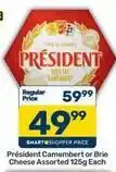 Pick n Pay Camembert or brie cheese assorted offer