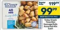 Pick n Pay Today - snack time mini sausage rolls offer