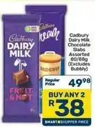 Pick n Pay Cadbury - dairy milk chocolate slabs offer