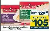 Pick n Pay County fair - chicken steakelets offer