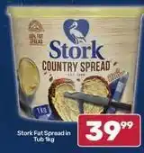 Pick n Pay Stork - fat spread in tub offer