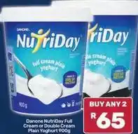 Pick n Pay Danone - nutriday full cream plain yoghurt offer