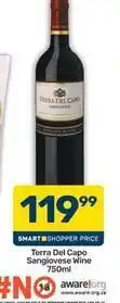 Terra del capo sangiovese wine
