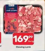Pick n Pay Bokomo - lamb champs stewing lamb offer