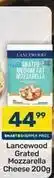 Pick n Pay Lancewood - grated medium fat mozzarella offer