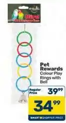 Pick n Pay Colour play rings with bell offer