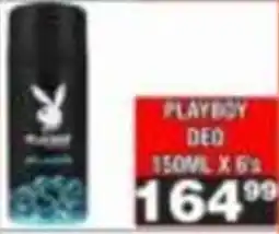 Advance Cash n Carry PLAYBOY DEO offer