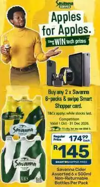 Pick n Pay Savanna - cider assorted offer