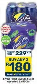 Pick n Pay Flying fish - flavoured beer offer