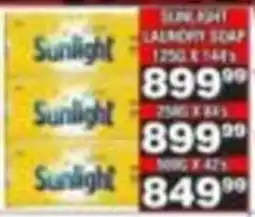 Advance Cash n Carry Sunlight Laundry Soap offer