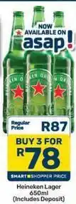 Pick n Pay Heineken - lager offer