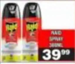 Advance Cash n Carry Raid Spray offer