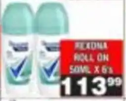 Advance Cash n Carry REXONA ROLL ON offer