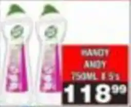 Advance Cash n Carry HANDY ANDY offer