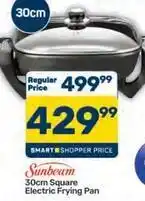 Pick n Pay Sunbeam - 30cm square electric frying pan offer