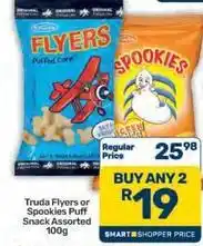 Pick n Pay Flyers or spookies puff snack offer