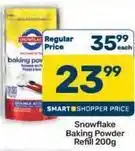 Pick n Pay Snowflake - baking powder refill offer