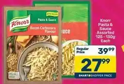 Pick n Pay Knorr - pasta & sauce offer
